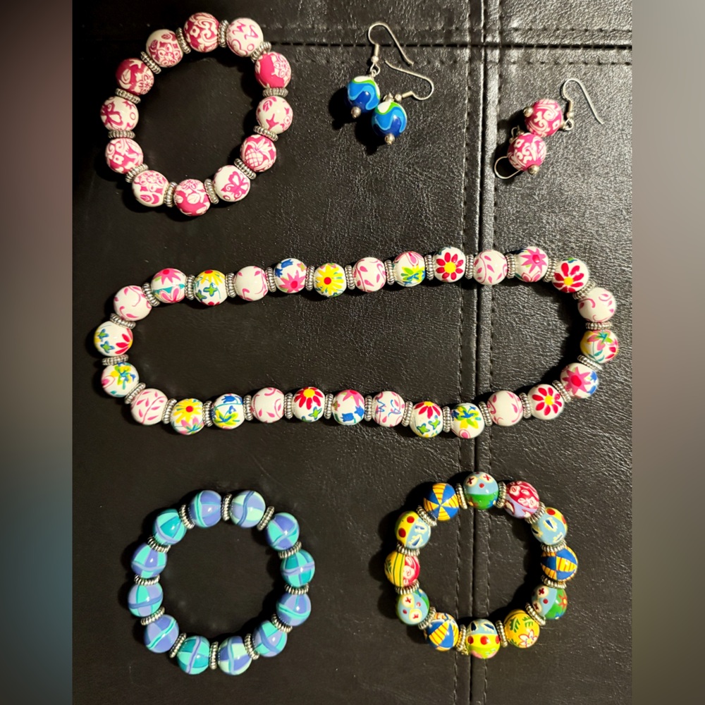Angela Moore Hand-Painted Jewelry!!